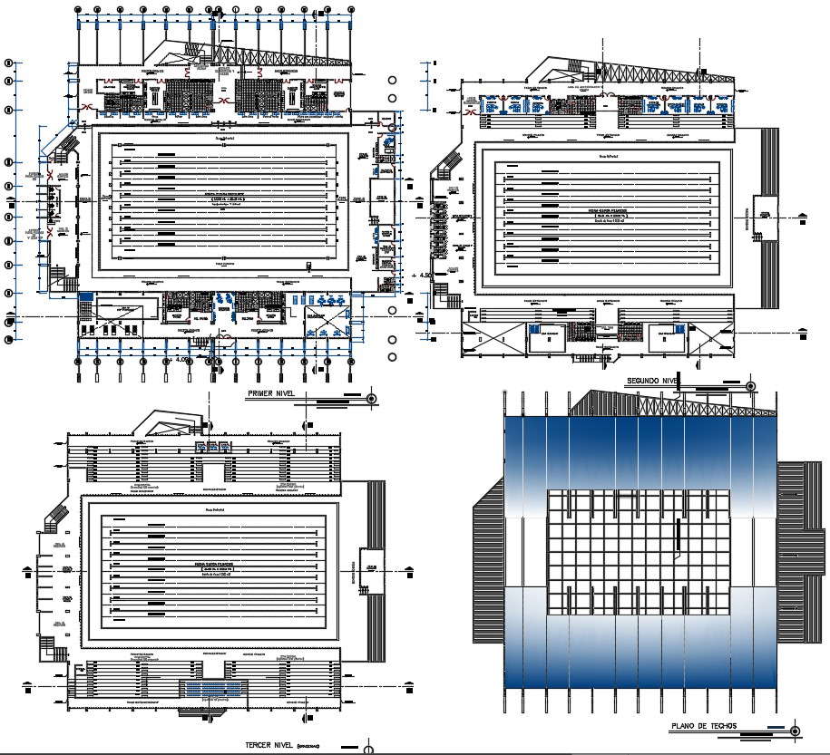 swimming pool designs and plans in autocad 
