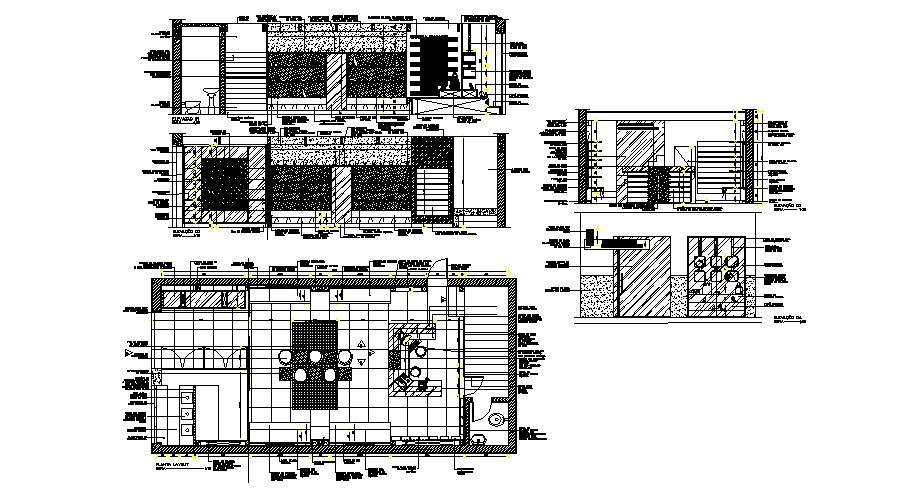 Download Free Shop Design Plan In DWG File