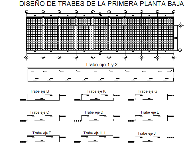 Design of work of the first low floor detail dwg file