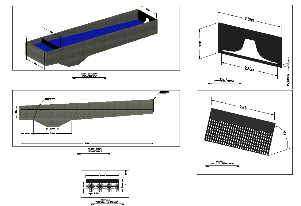 Desiring plan and section dwg file