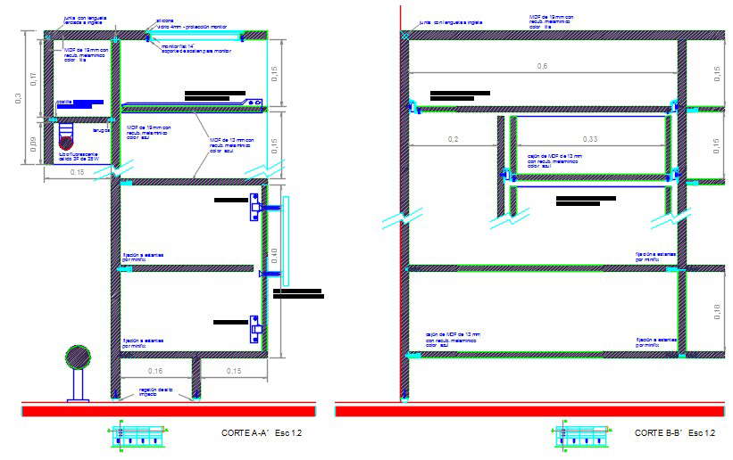 Cafeteria CAD Drawings