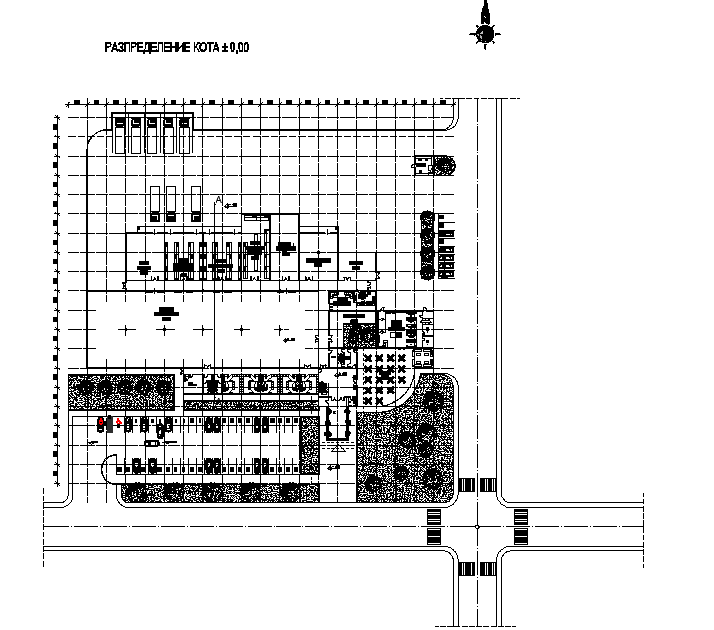 Detail of Multi functional factory plan detail