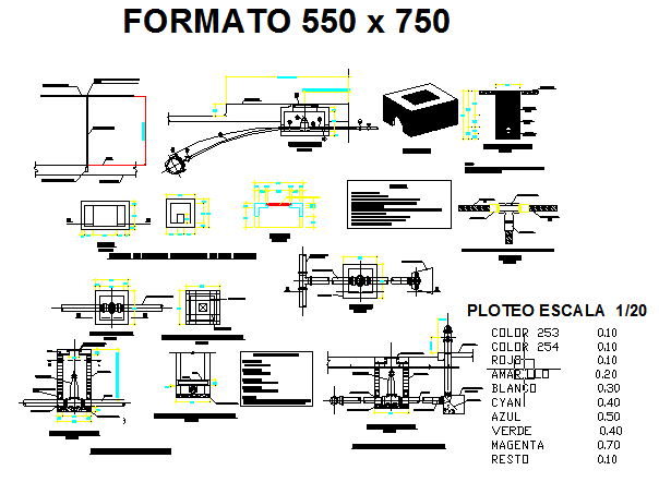 Detail of domiciliary connections