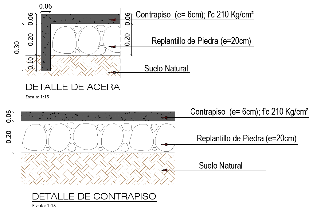 Detail of subfloor plan detail dwg file