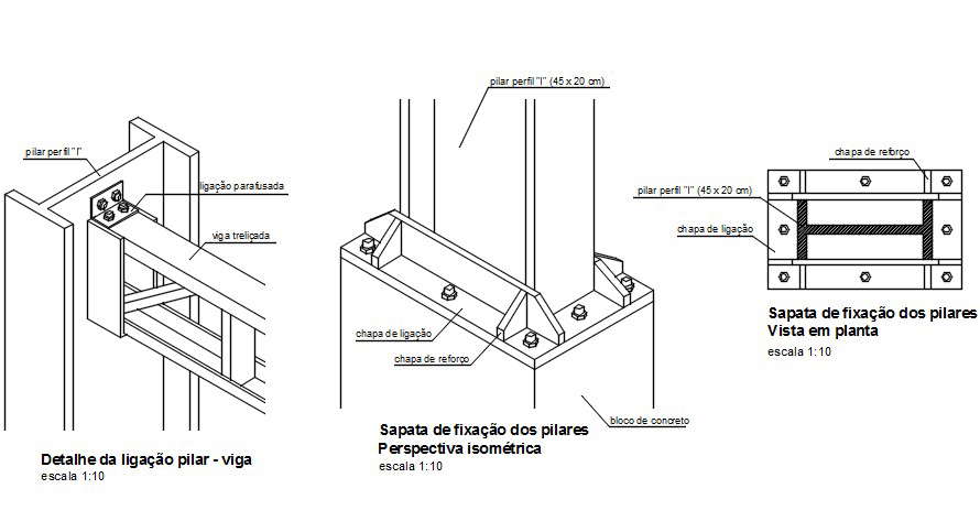 Detail steel structure