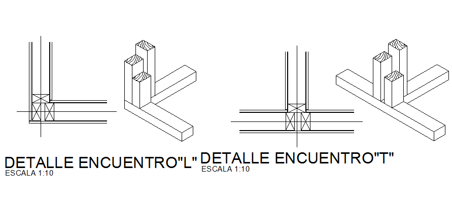 Detail tabiqueria meeting dwg file