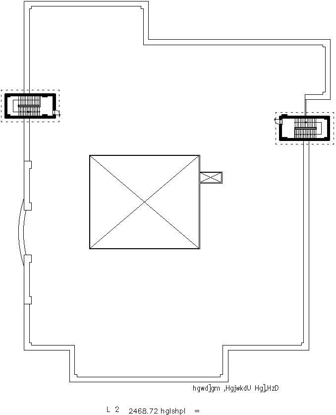 Detail drawing of Terrace plan in AutoCAD 2D