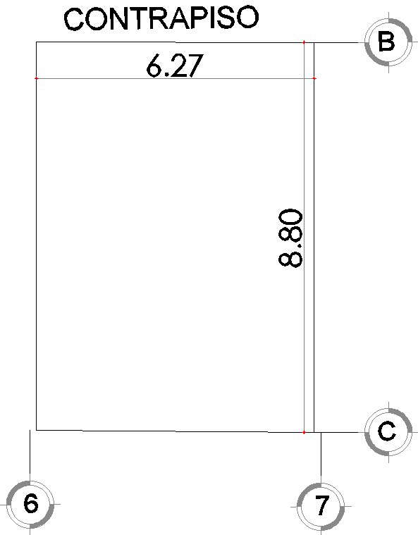 Detail drawing of subfloor 