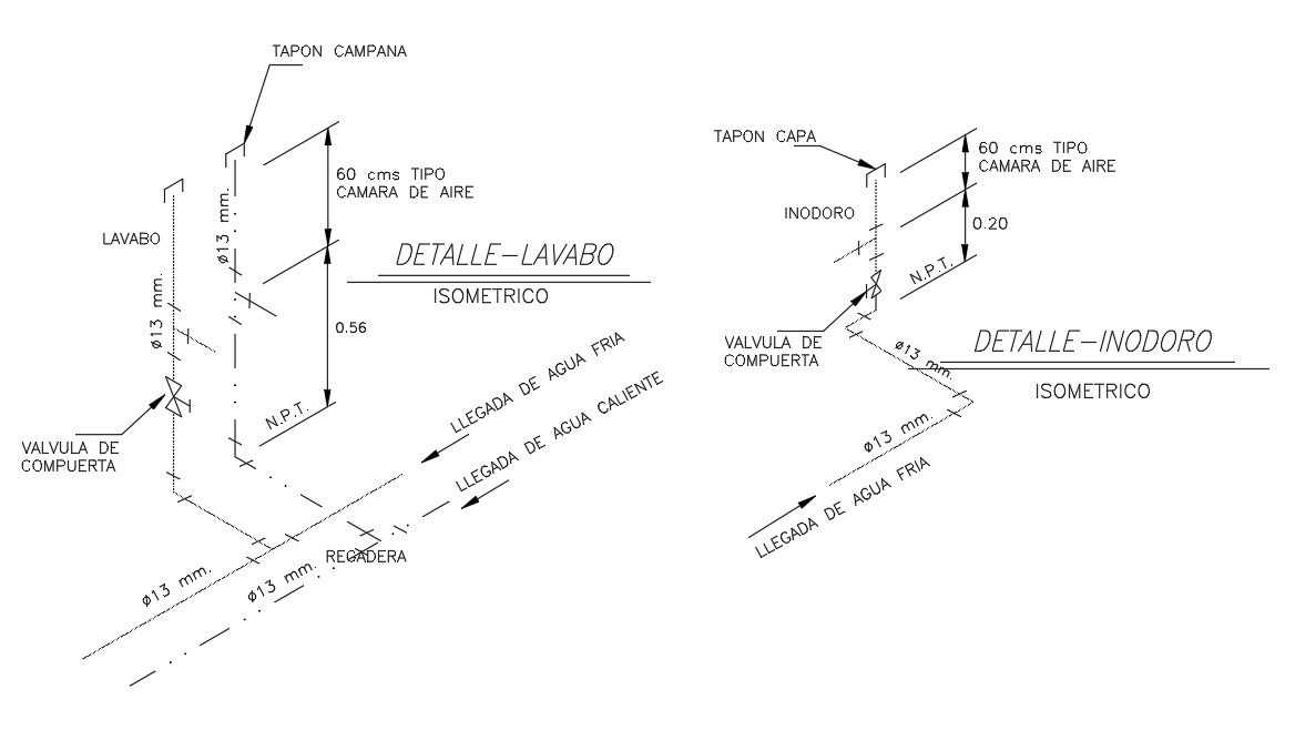 Detail drawing of toilet & basin is given in this Autocad drawing file.Download the Autocad model.