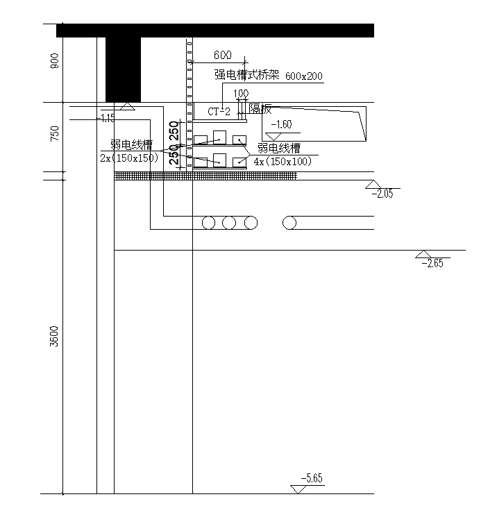 Detailed section cad drawing is given in this cad file. Download this cad file now.