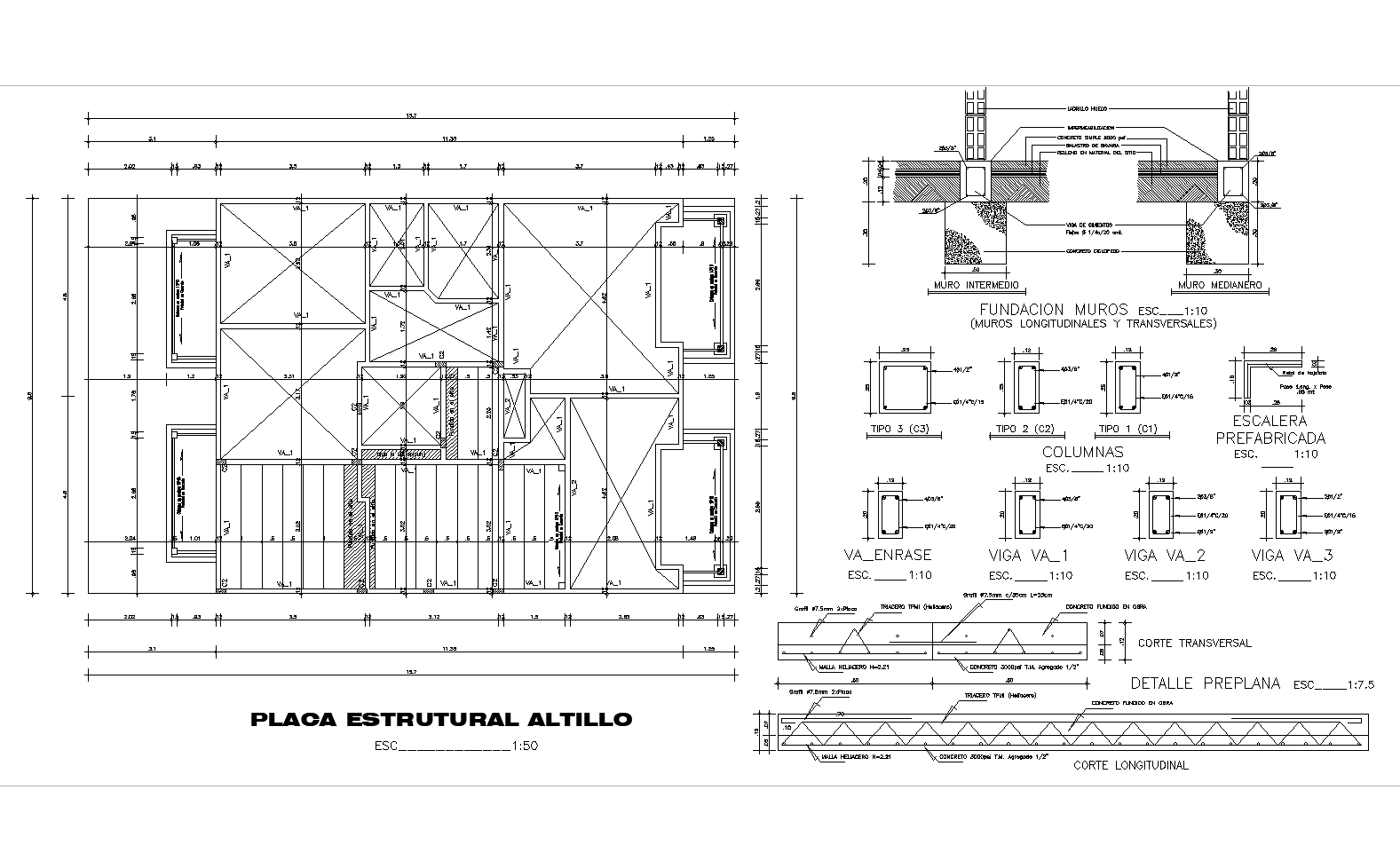 Detailing of multi-family loft plan detail dwg file.