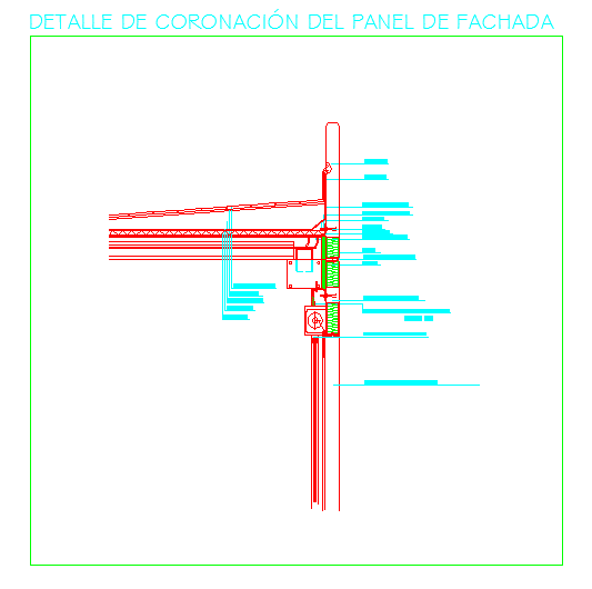 Details of Facade Panel 