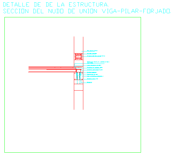 Details of a Sectioned Beam 