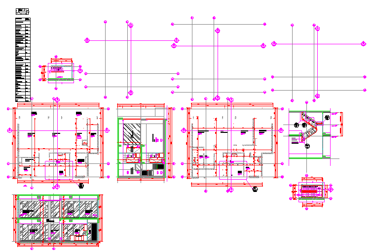 Details of a penthouse
