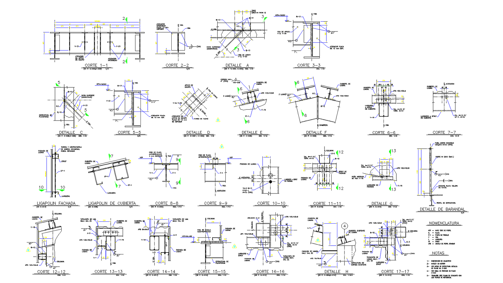 Details of joints section view plan detail dwg file.