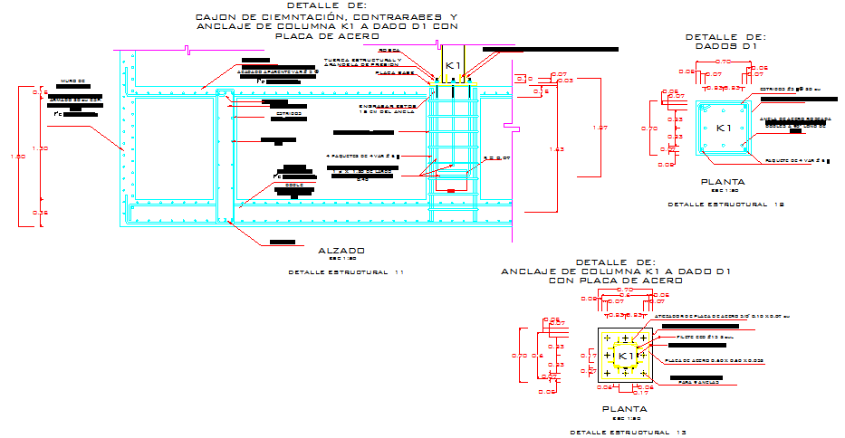 Details of slab foundation 