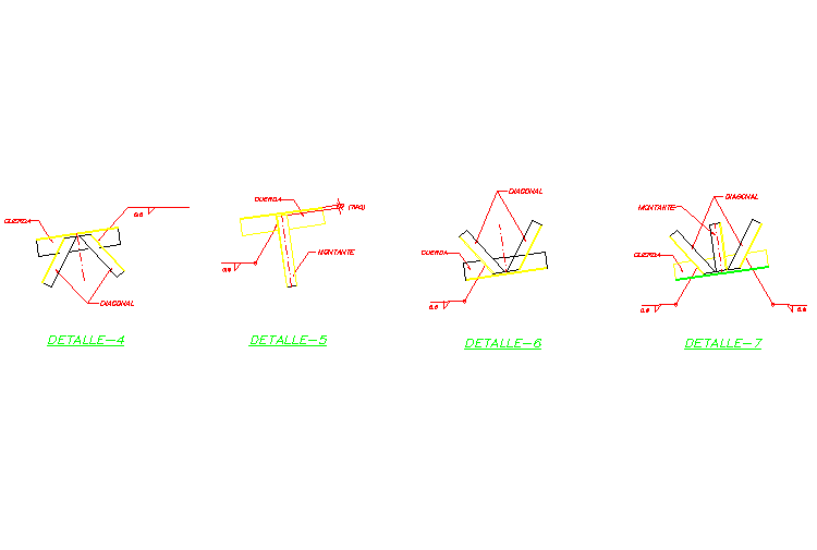 Details of steel structures