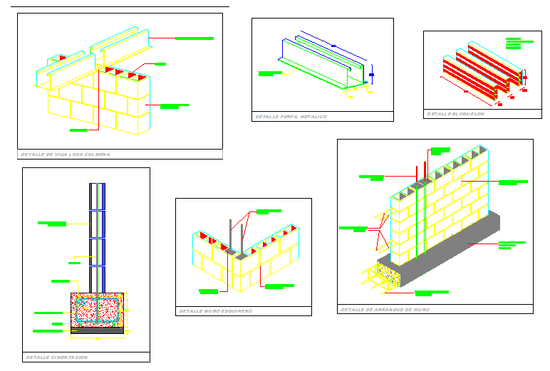 Details of wall structure