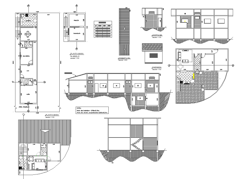 Different architectural styles House design