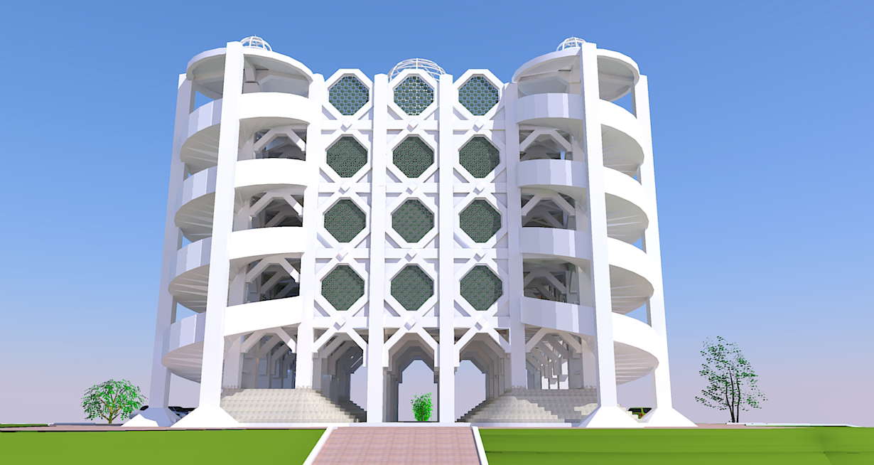 Disain Masjid Shelter Tsunami