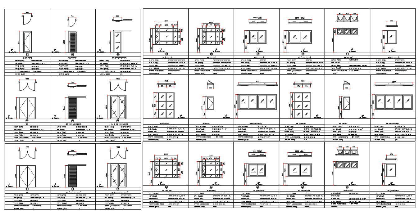 Door & window details