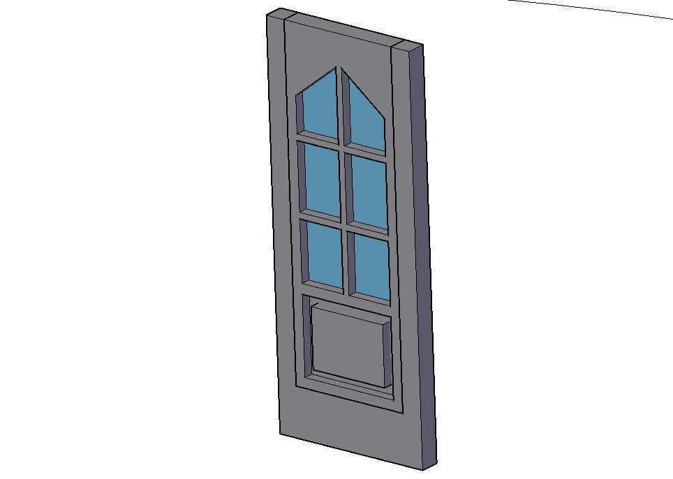 Door Block Design
