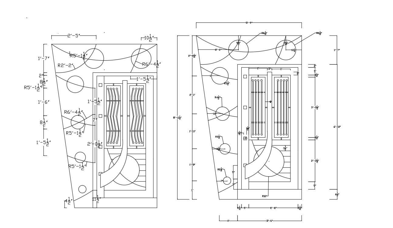 Door Elevation AutoCAD Block Free Download