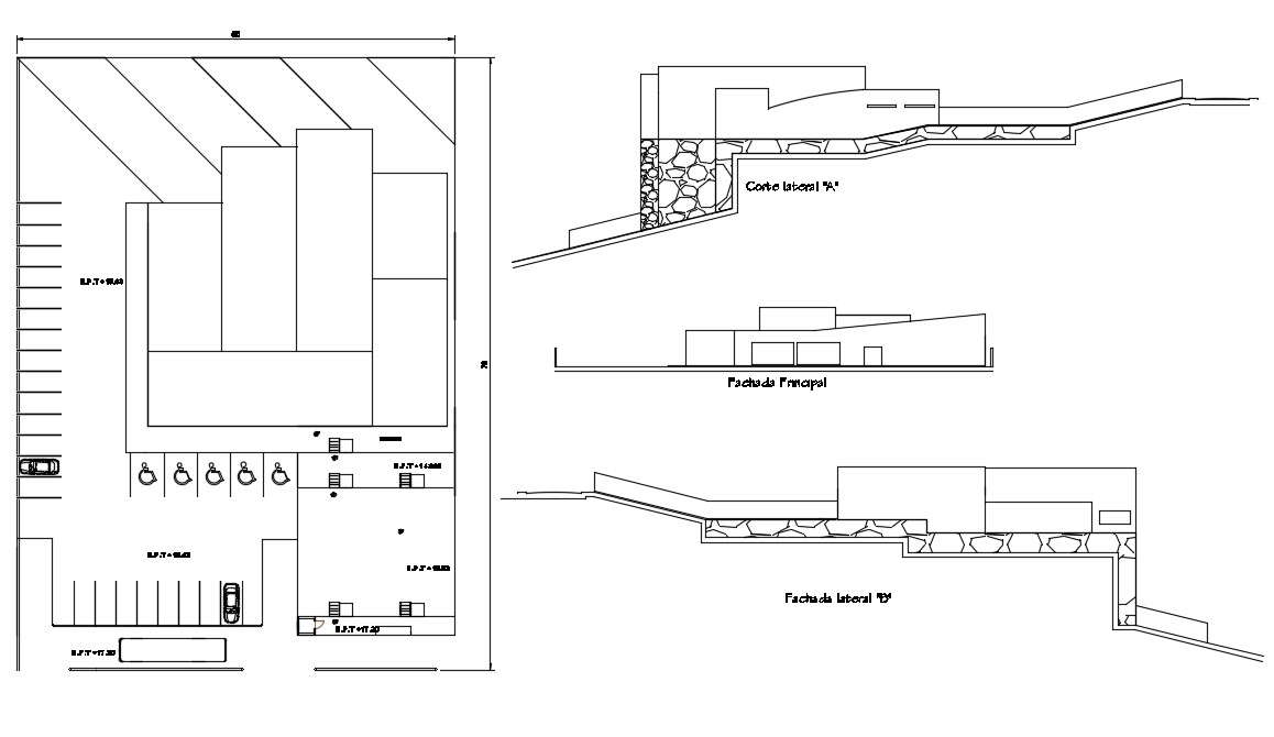 Download Building Elevation Design CAD File