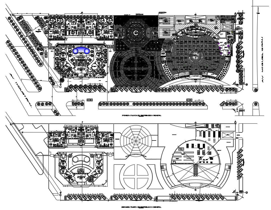 Download Commercial Building CAD Plan