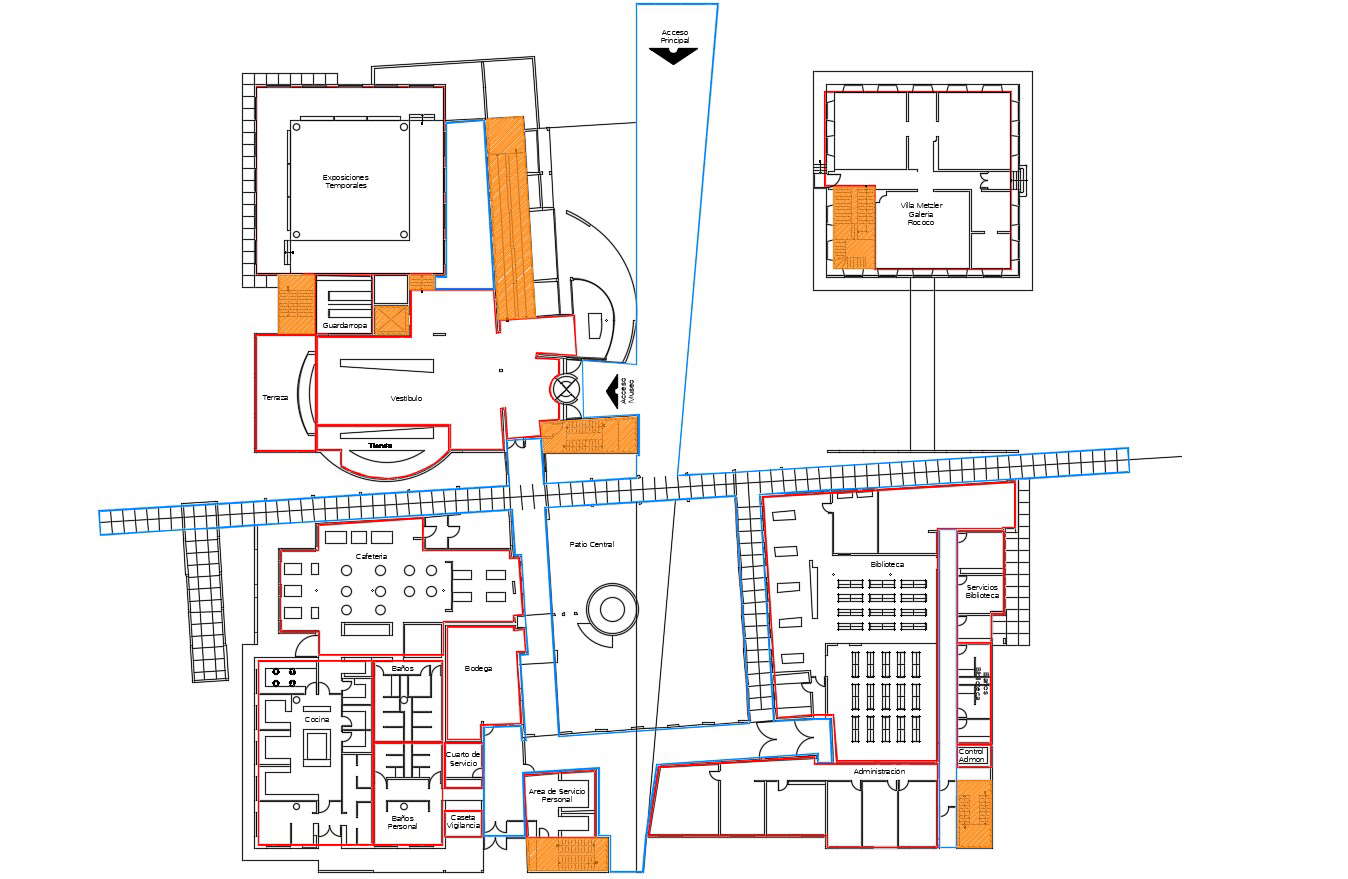Download Free DWG File Of Library CAD Drawing