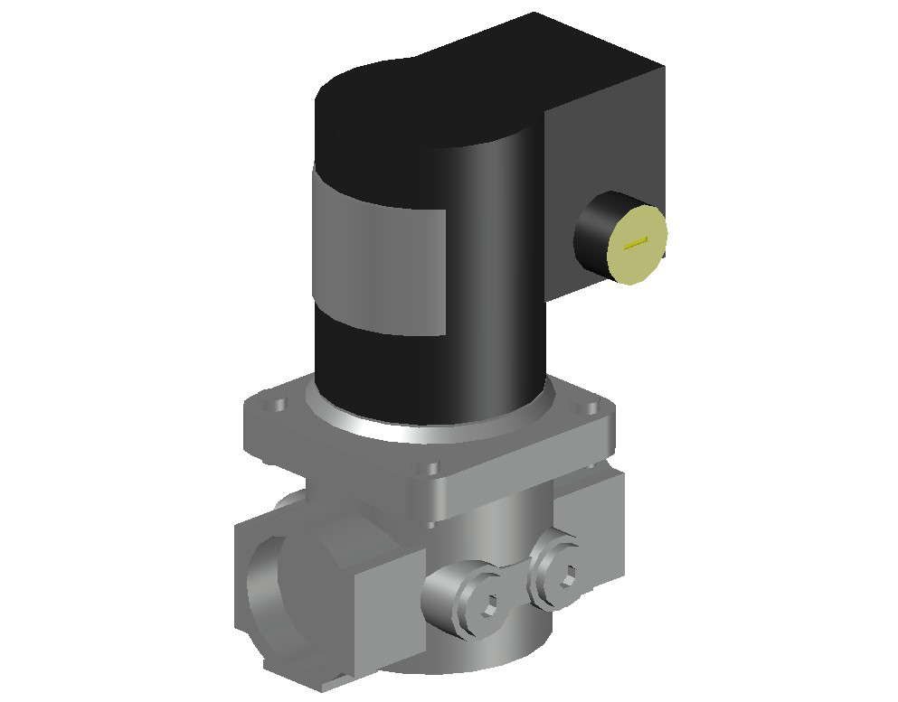 Download Free Valve 3D In DWG File