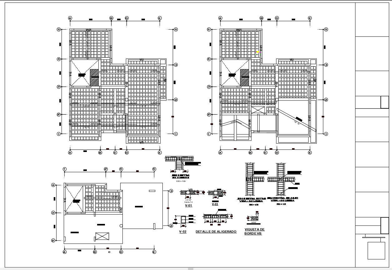 Download RCC Slab Design CAD File