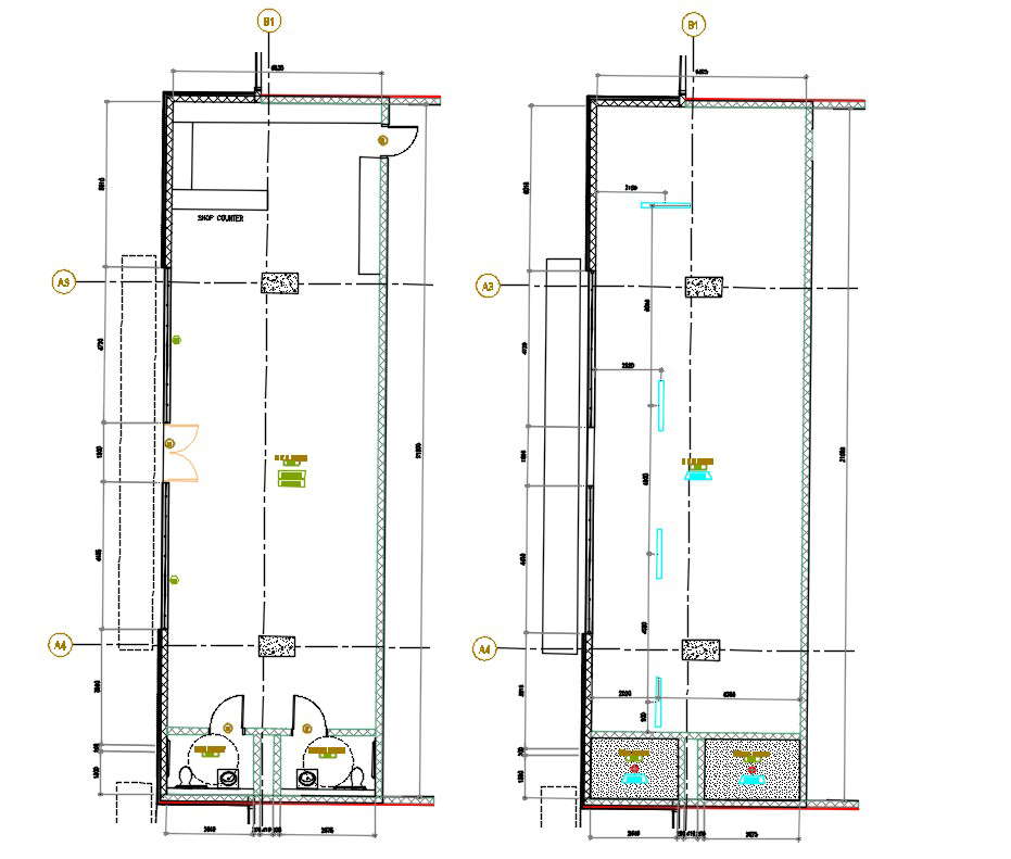 Download Shop Layout Plan DWG File