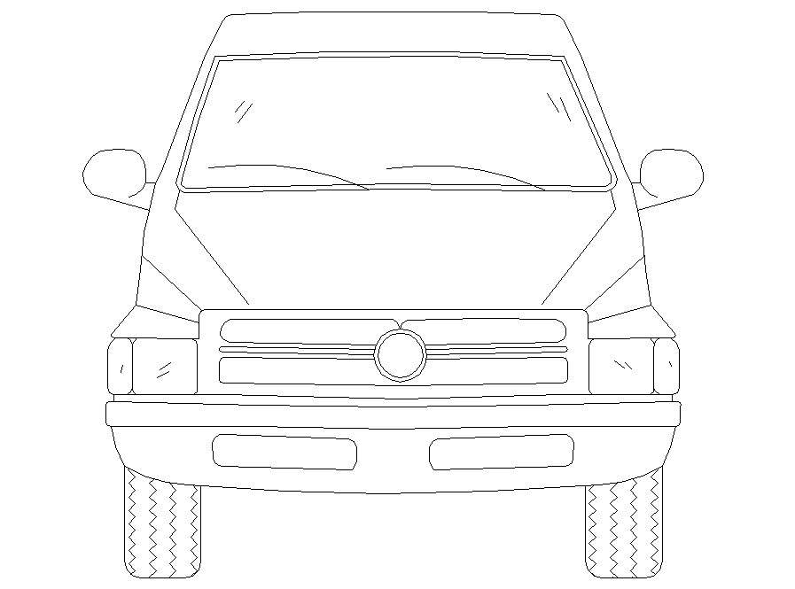 Download Vehicle Free CAD block file