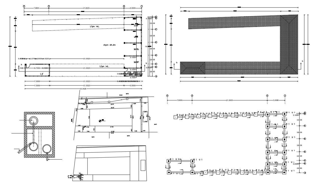 Download Free Column Foundation Plan Of Commercial building