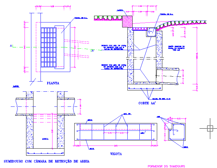Drain details 