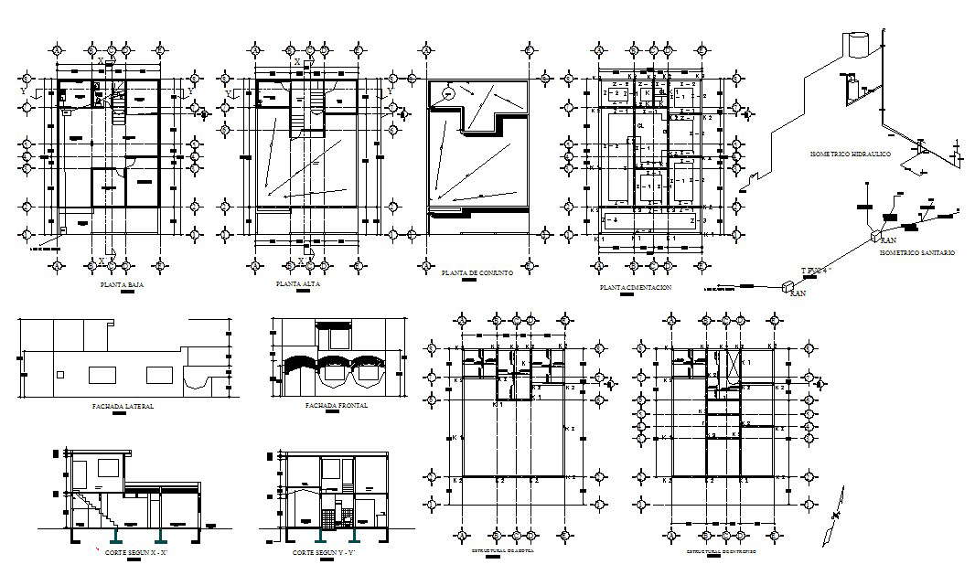 Condo Floor Plans In DWG File   