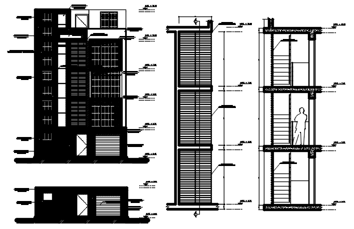 Building Drawing Plan In DWG File