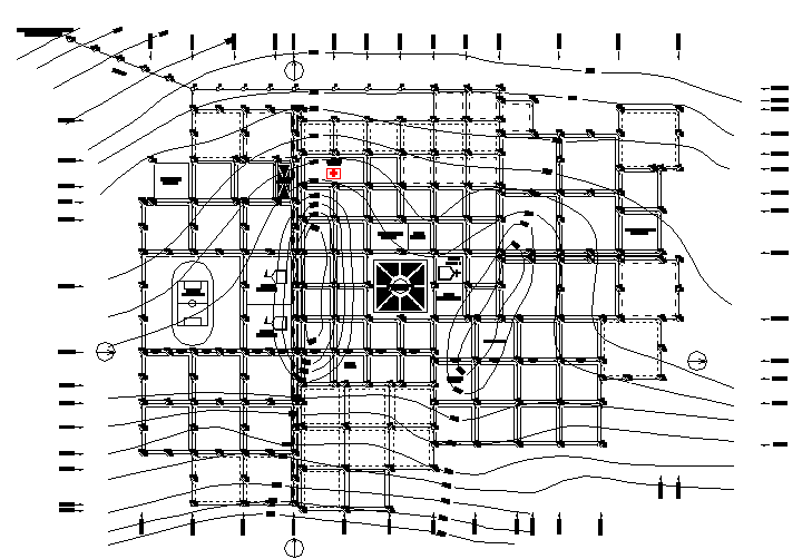 Drinking water network dwg file