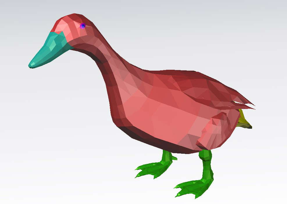 Duck Bird Block