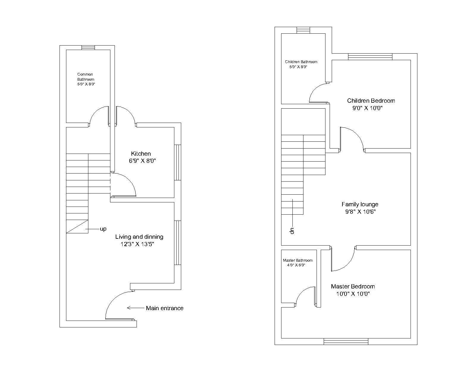 Duplex house