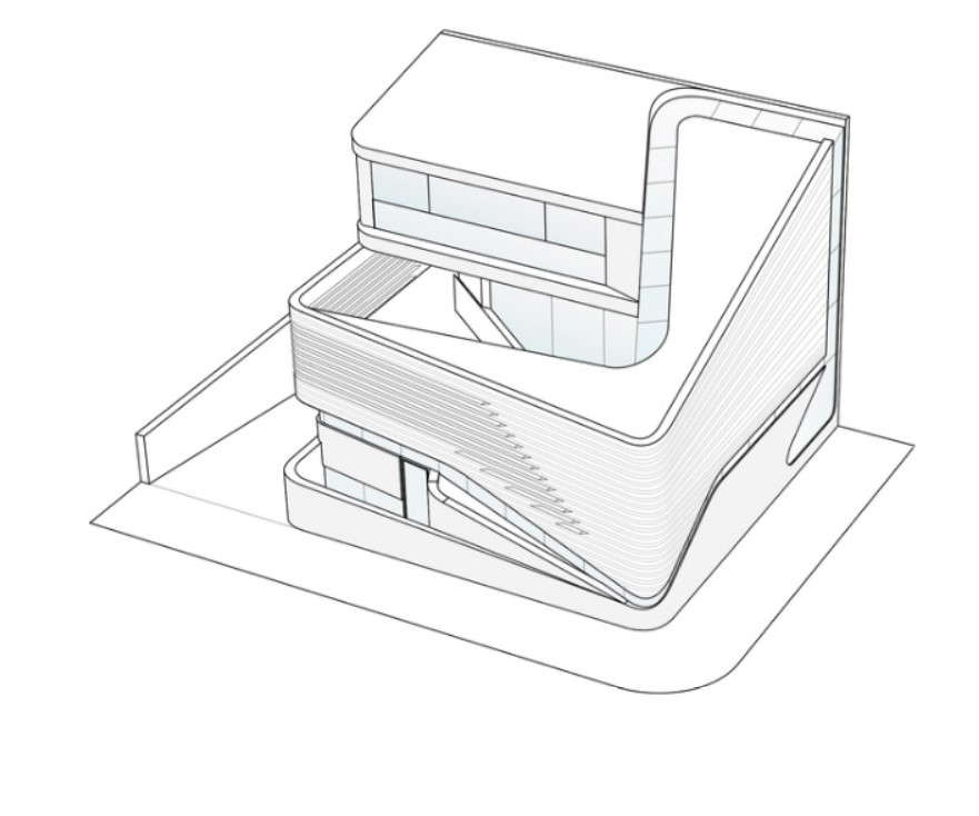 Dwg file of a residential house