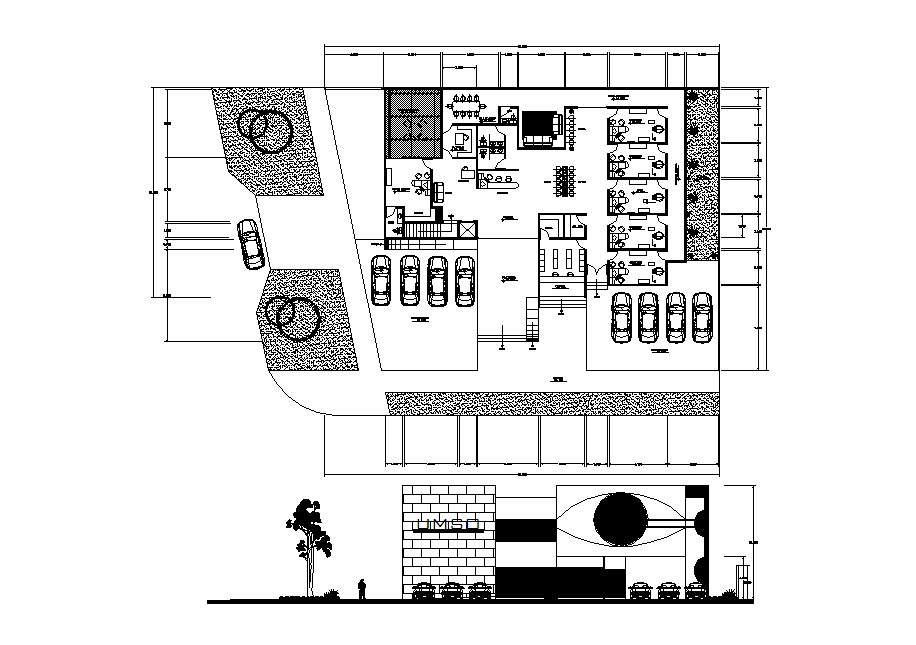 Dwg file of clinic layout 