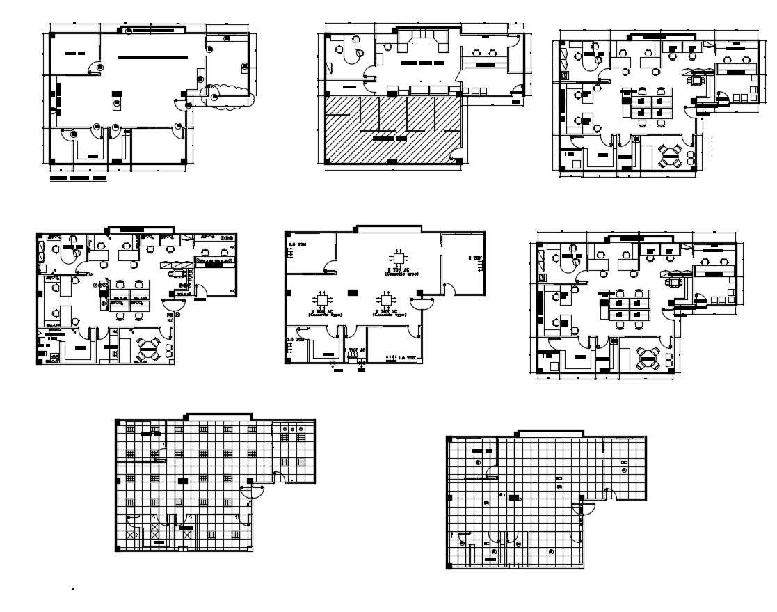 Dwg file of commercial office