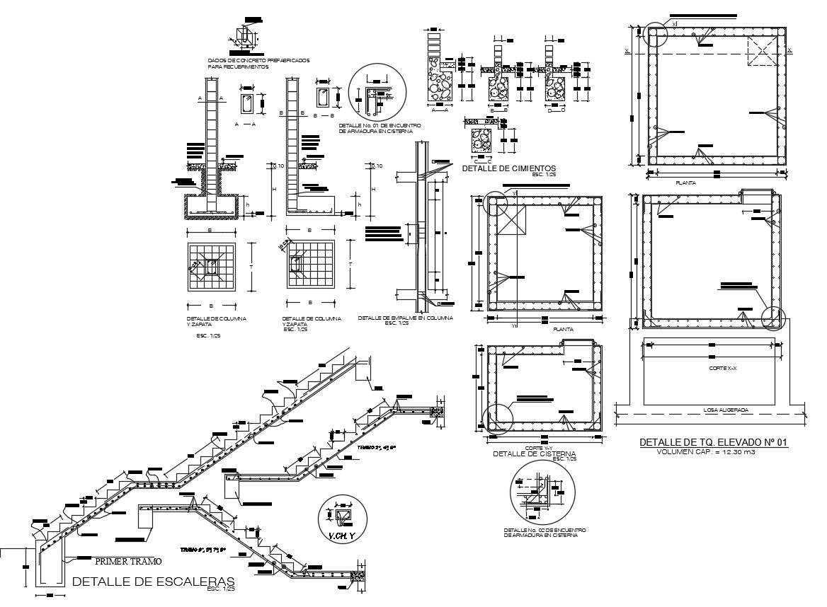 Dwg file of construction detail 