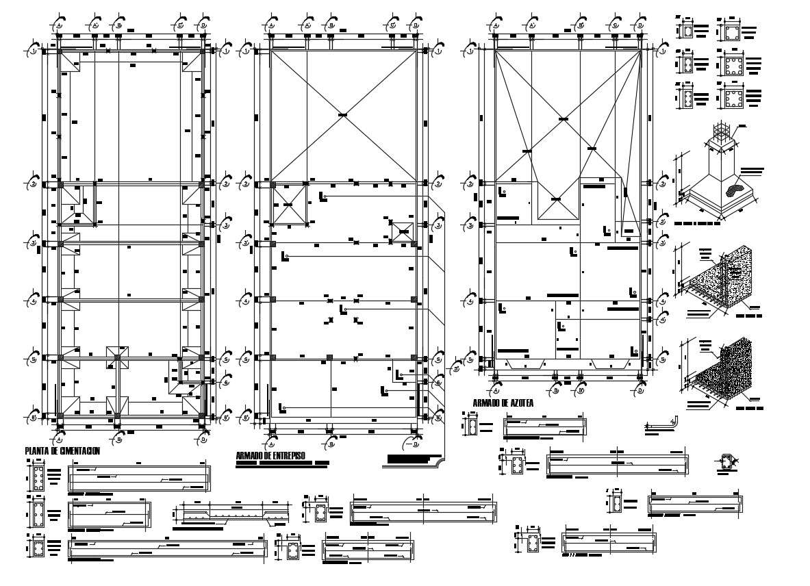 Dwg file of construction detail