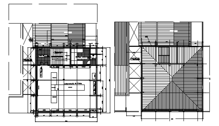 Dwg file of institute layout