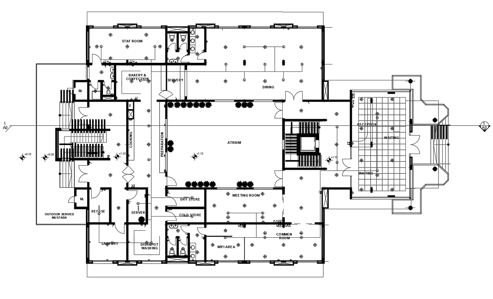 Dwg file of office 