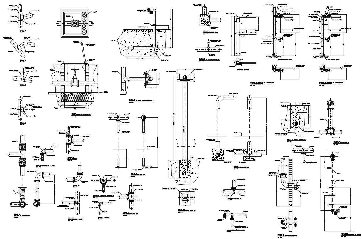 Plumbing Cad Blocks Free AutoCAD Drawing