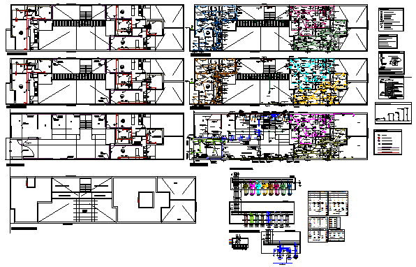 ELECTRICAL layout of COMPLEX design drawing
